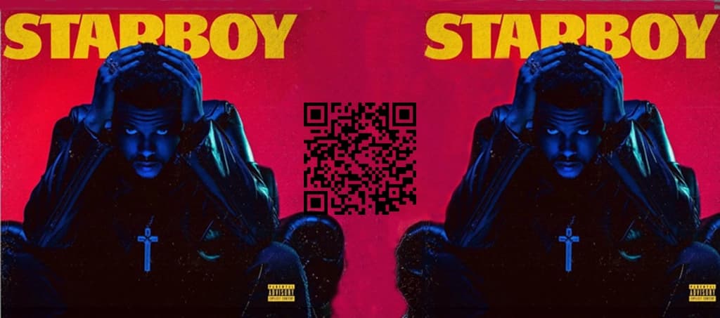 Starboy cup design by The Weeknd